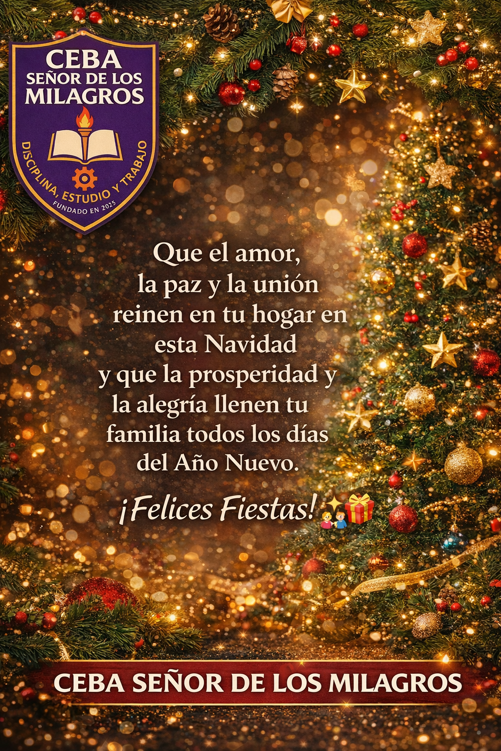 Mensaje Navideño CEBA